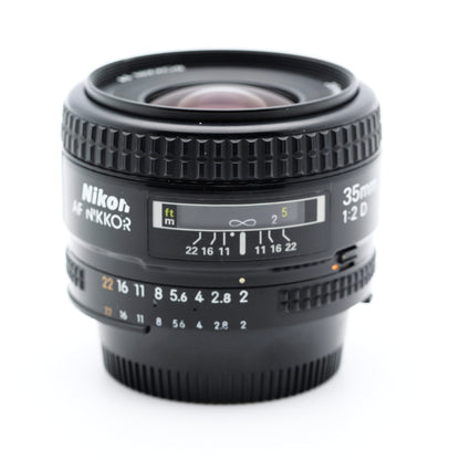 訳有品 Nikon AF NIKKOR 35mm F2 D レンズ ニコン Fマウント