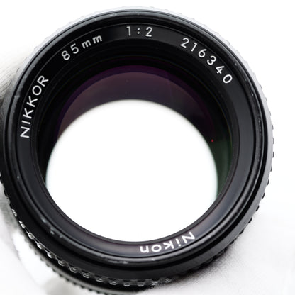 Nikon Ai NIKKOR 85mm F2 レンズ ニコン Fマウント