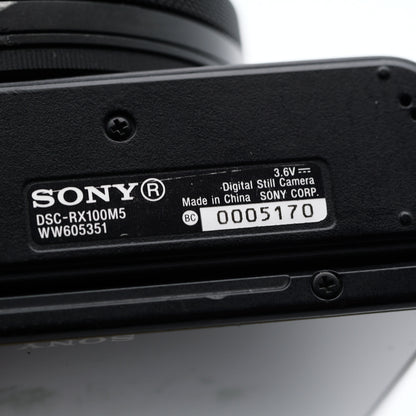 SONY DSC-RX100M5 RX100V コンパクトデジタルカメラ ソニー