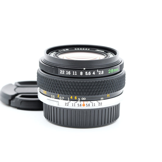 OLYMPUS 28mm F2.8 レンズ オリンパス OMマウント