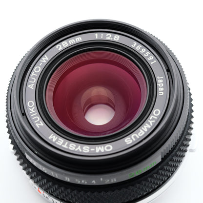 OLYMPUS 28mm F2.8 レンズ オリンパス OMマウント